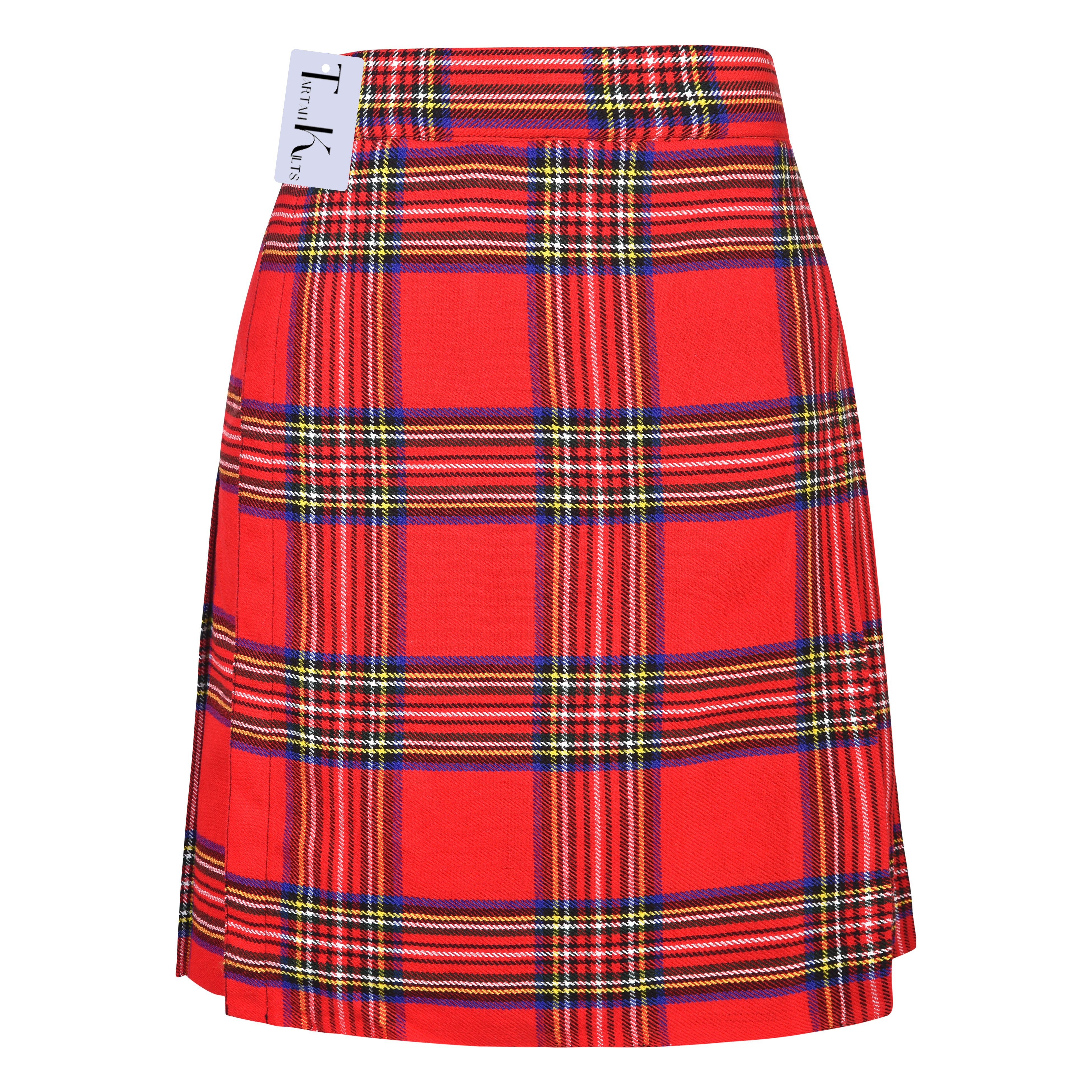 Mens Kilt for Sports, Our Golf Kilt Perfect for Traditional Scottish Clothing, Royal Stewart Tartan Kilt