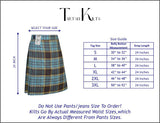 Mens Kilt for Sports, Our Golf Kilt Perfect for Traditional Scottish Clothing, Anderson Tartan Kilt