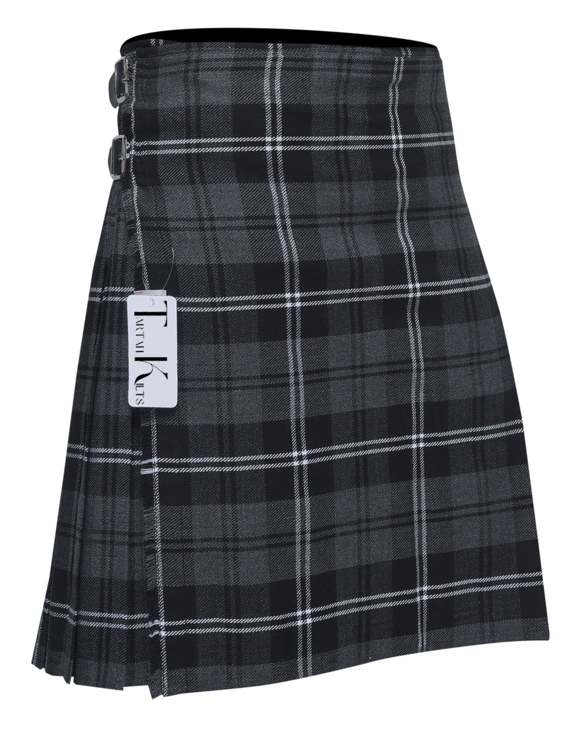 Men's 8 Yard Kilt for Men, Men's Deluxe Kilt, Scottish Tartan Kilt, Highland Wedding Kilt, Granite Kilt