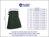 Men's 8 Yard Kilt for Men, Men's Deluxe Kilt, Scottish Tartan Kilt, Highland Wedding Kilt, Wallace Hunting Kilt