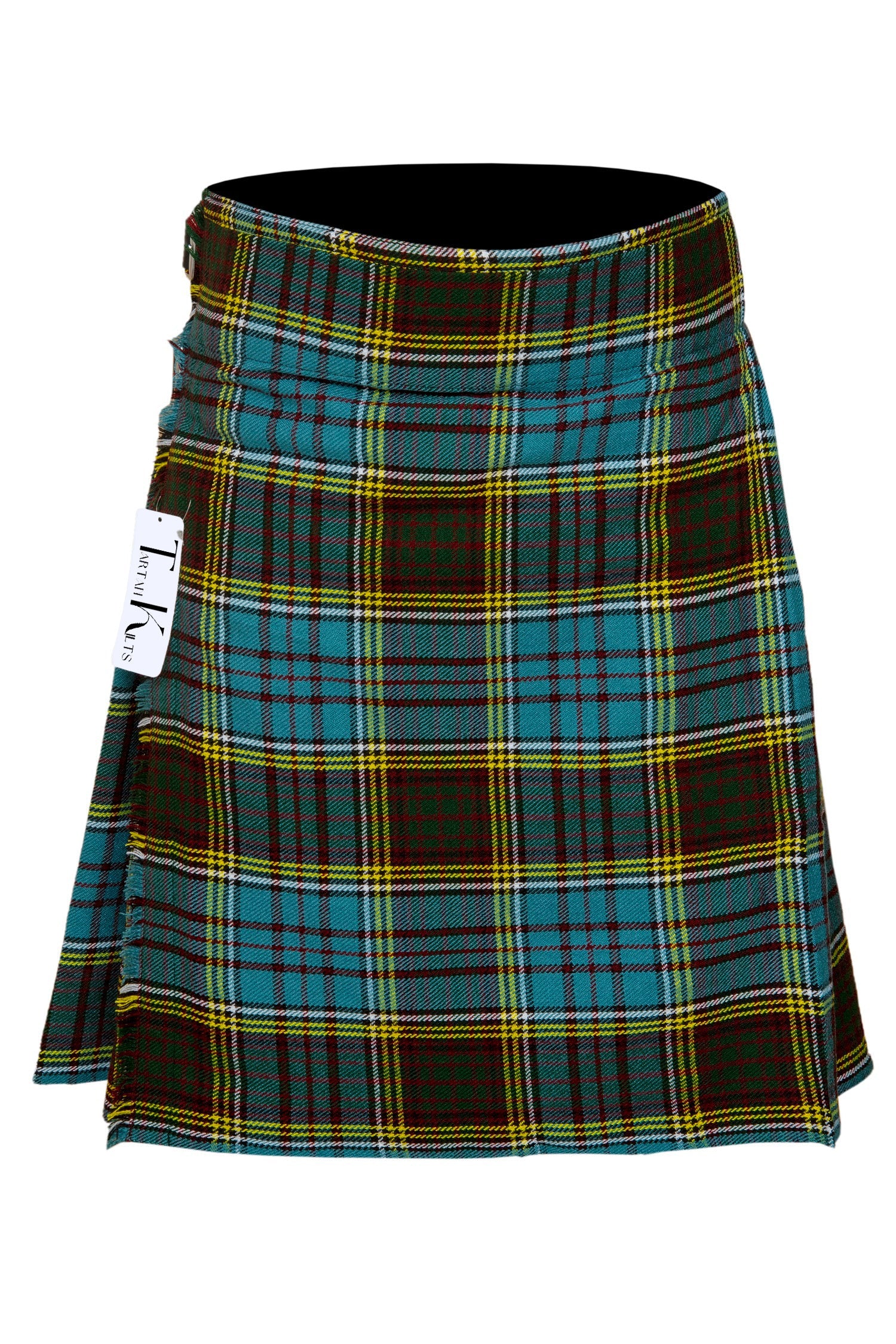 Men's 5 Yard Scottish Tartan Kilt, Highland Wedding Kilt, Anderson Tartan Kilt