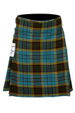 Men's 5 Yard Scottish Tartan Kilt, Highland Wedding Kilt, Anderson Tartan Kilt