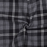 Scottish 13oz Tartan Plaid Fabric By The Yard - Granite Tartan