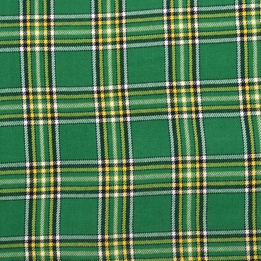 Scottish 13oz Tartan Plaid Fabric By The Yard - Irish Heritage Tartan