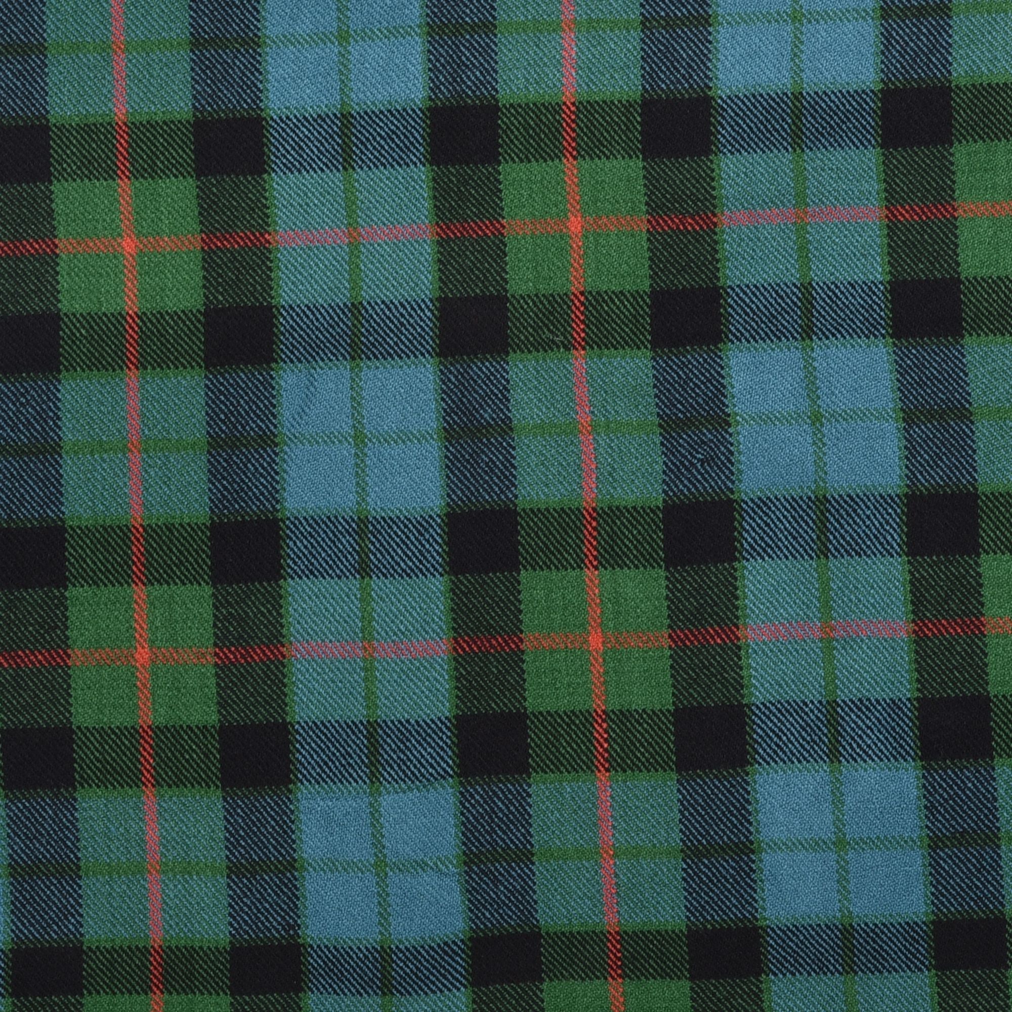 Scottish 13oz Tartan Plaid Fabric By The Yard - Gunn Ancient Tartan