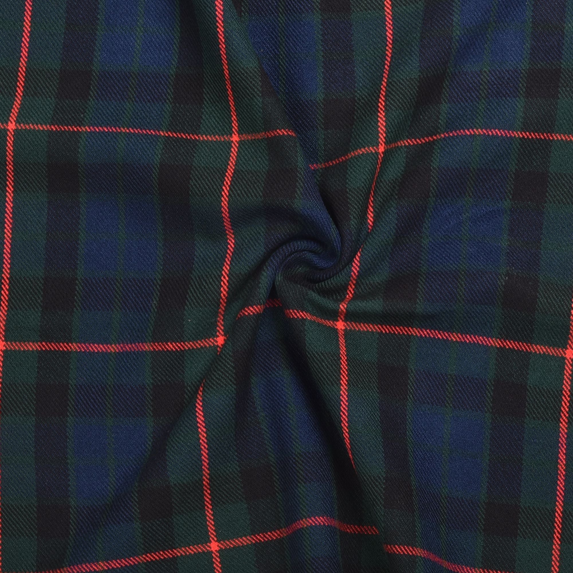 Scottish 13oz Tartan Plaid Fabric By The Yard - Gunn Tartan