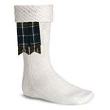 Scottish Tartan Kilt Flashes with Elastic Adjusters Buchanan Ancient