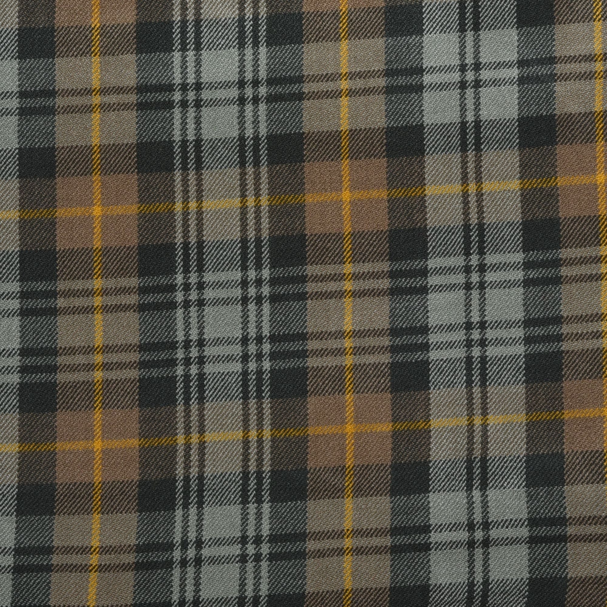 Scottish 13oz Tartan Plaid Fabric By The Yard - Gordon Weathered Tartan