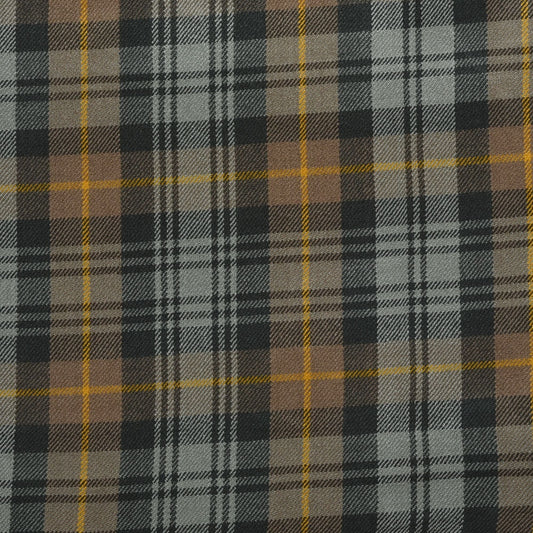 Scottish 13oz Tartan Plaid Fabric By The Yard - Gordon Weathered Tartan