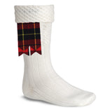 Scottish Tartan Kilt Flashes with Elastic Adjusters Wallace