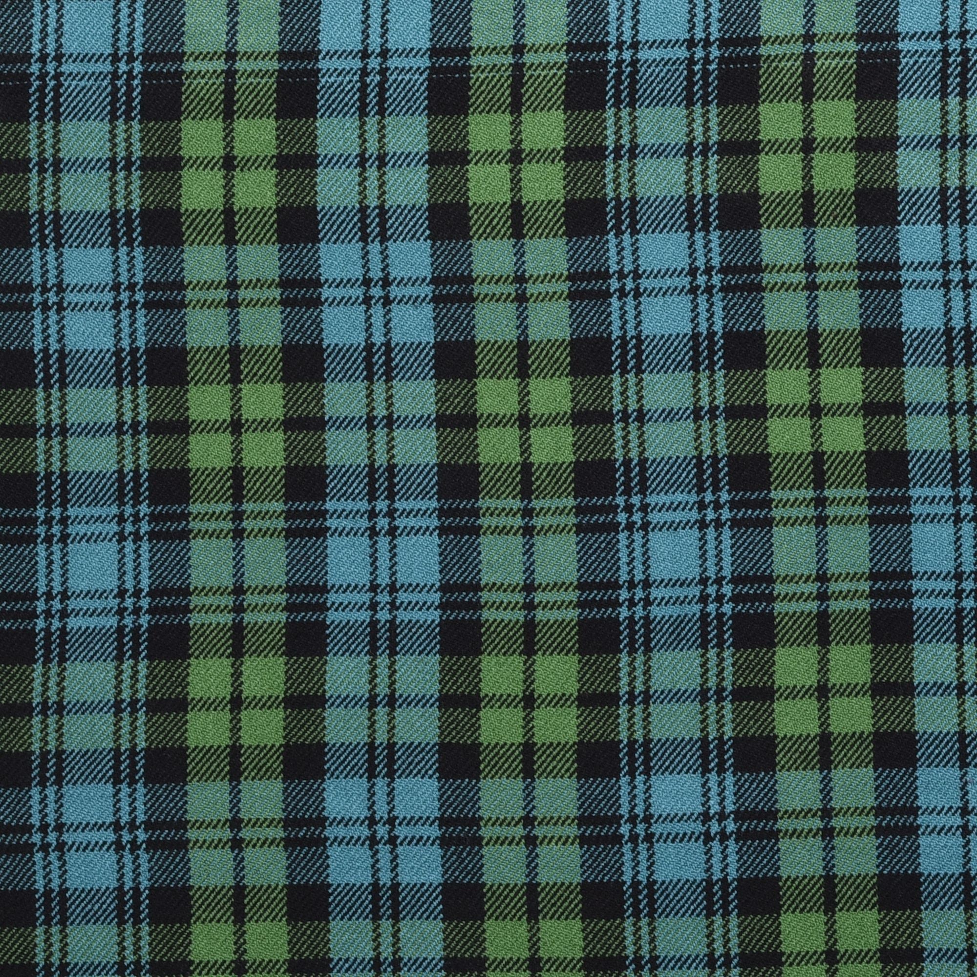 Scottish 13oz Tartan Plaid Fabric By The Yard - Campbell Ancient Tartan