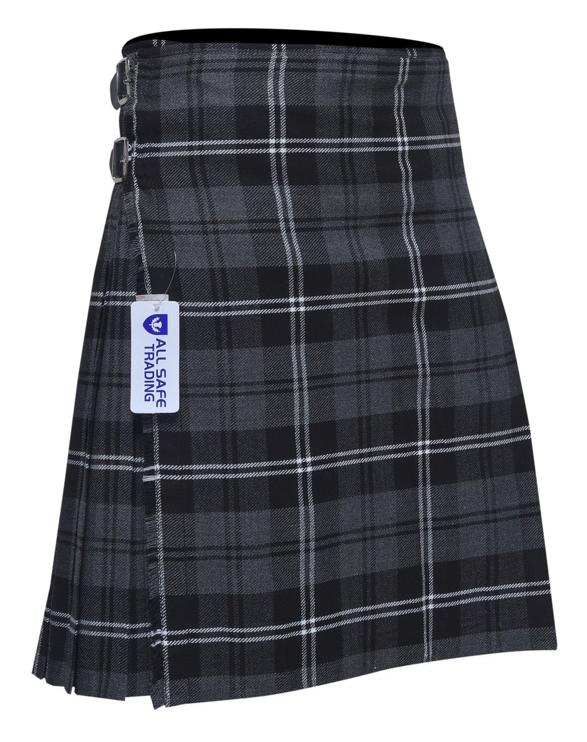 Men's 8 Yard Kilt for Men, Men's Deluxe Kilt, Scottish Tartan Kilt, Highland Wedding Kilt, Granite Kilt