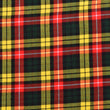 Scottish 13oz Tartan Plaid Fabric By The Yard - Buchanan Tartan