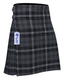 Men's 8 Yard Kilt for Men, Men's Deluxe Kilt, Scottish Tartan Kilt, Highland Wedding Kilt, Granite Kilt