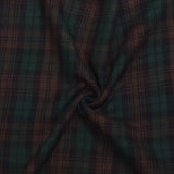 Scottish 13oz Tartan Plaid Fabric By The Yard - Brown Watch Tartan
