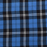 Scottish 13oz Tartan Plaid Fabric By The Yard - Blue Ramsay Tartan