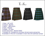 Macdonald Ancient Tartan Kilt fabric
