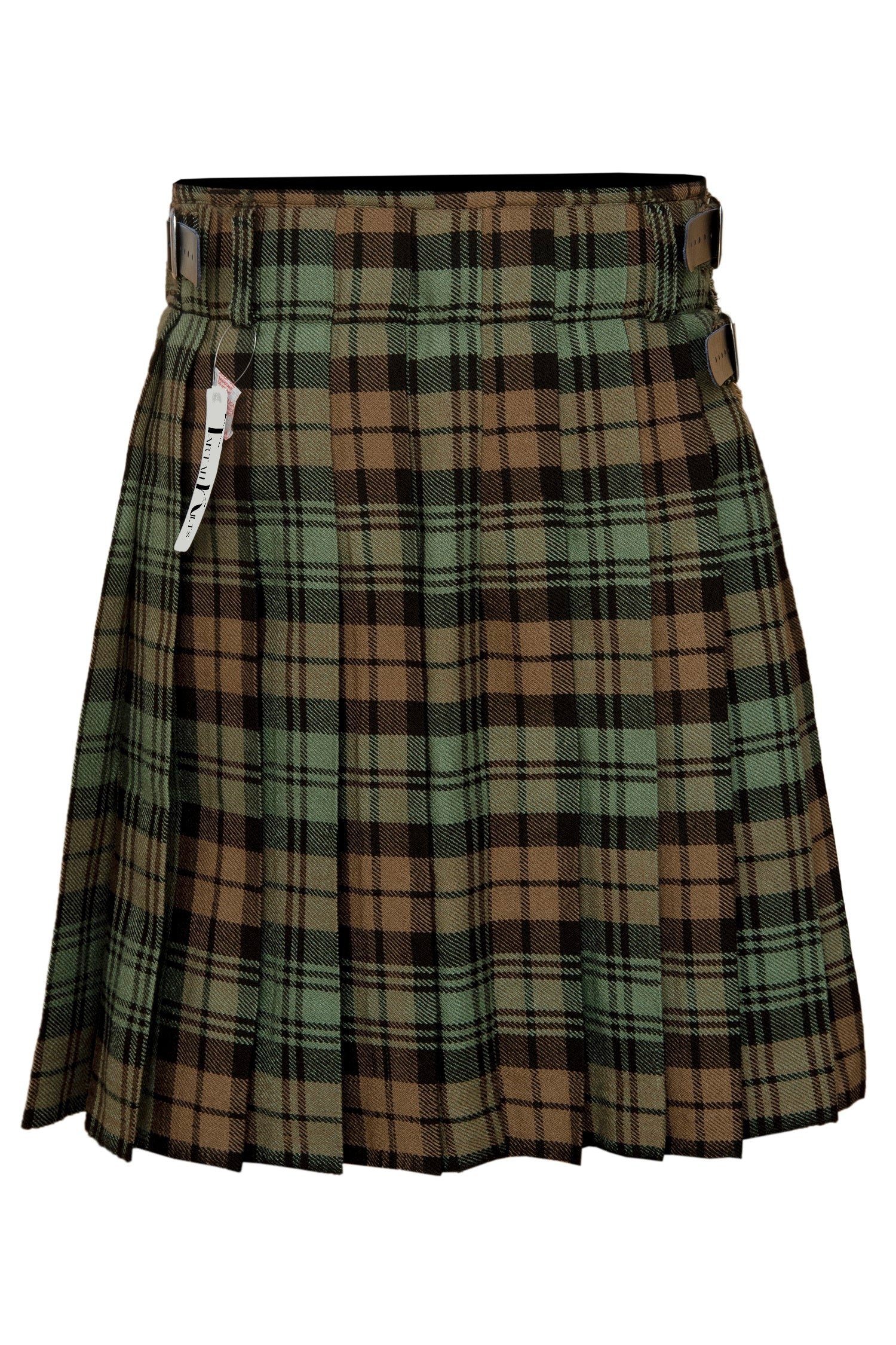 5 Yard Black Watch Weathered Tartan Kilt Stylish Scottish Outfit