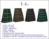 5 Yard Ross Hunting Tartan Kilts