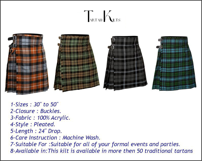 Graham of Montrose Weathered Tartan Kilts