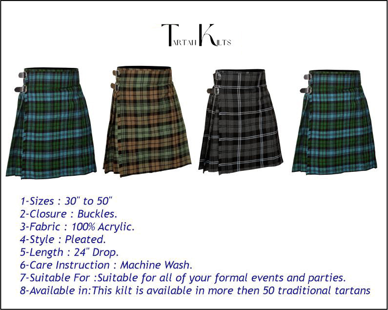 Brown Watch Tartan Kilts