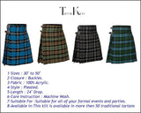 Blue Ramsay Tartan Kilts