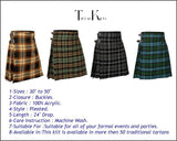  5 Yard Rose Ancient Tartan Kilts 