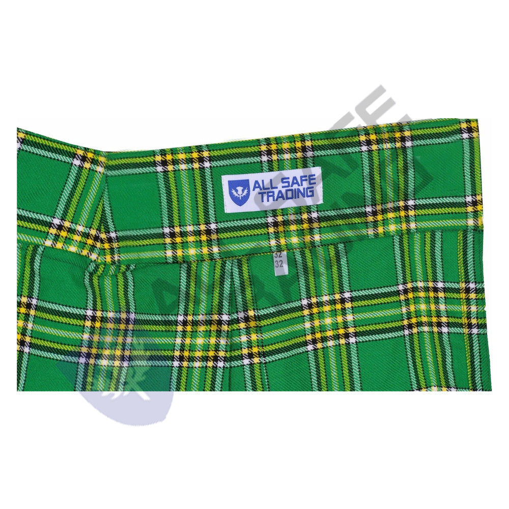 Women's 16'' Irish Heritage Tartan Pleated Billie Kilt Skirt