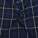 Scottish 13oz Tartan Plaid Fabric By The Yard - Blue Douglas Tartan