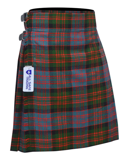 Men's 5 Yard Scottish Tartan Kilt, Highland Wedding Kilt, Macdonald Ancient Tartan Kilt