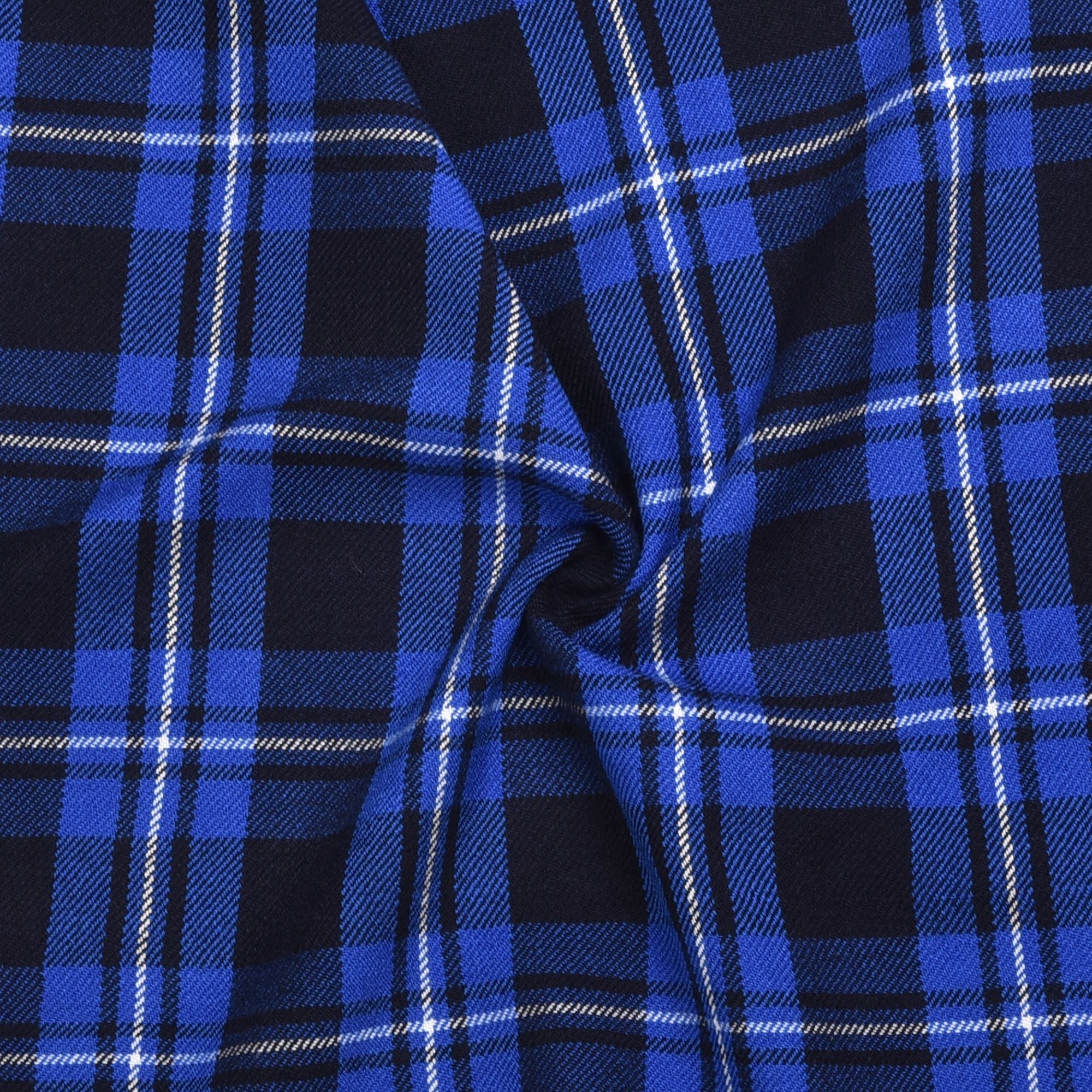 Scottish 13oz Tartan Plaid Fabric By The Yard - American Patriot Tartan