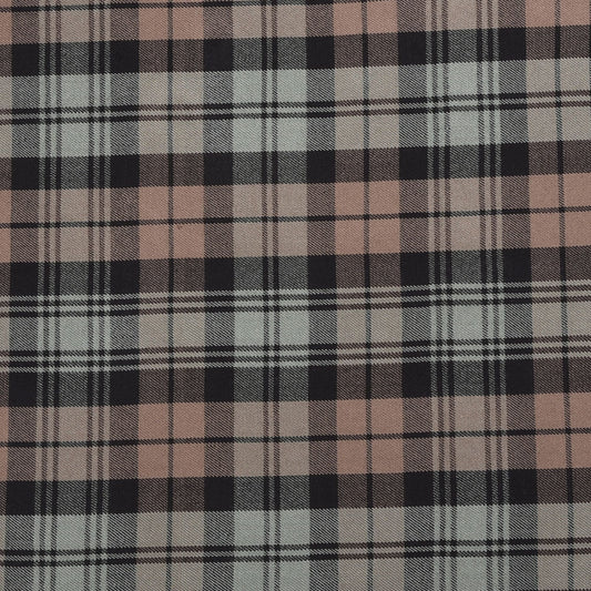 Scottish 16oz Tartan Plaid Fabric By The Yard - Black Watch Weathered Tartan