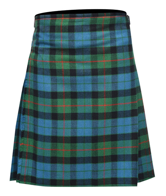 Men's 8 Yard Kilt for Men, Men's Deluxe Kilt, Scottish Tartan Kilt, Highland Wedding Kilt, Gunn Ancient Kilt