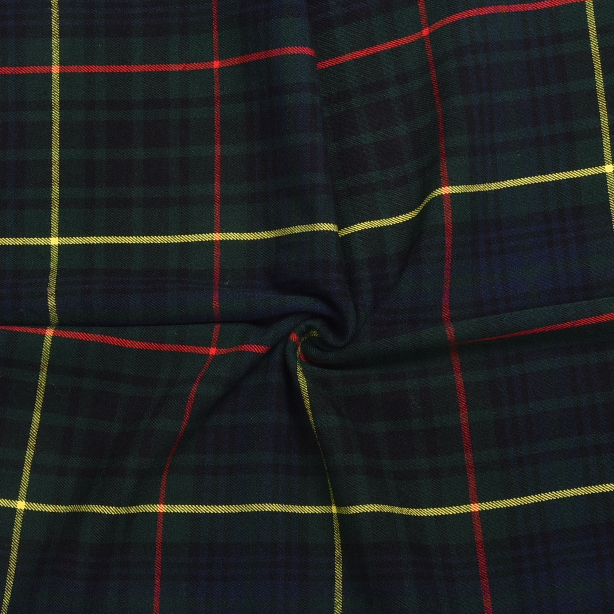 Scottish 16oz Tartan Plaid Fabric By The Yard - Hunting Stewart Tartan