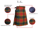 Buchanan Ancient Tartan Kilt fabric