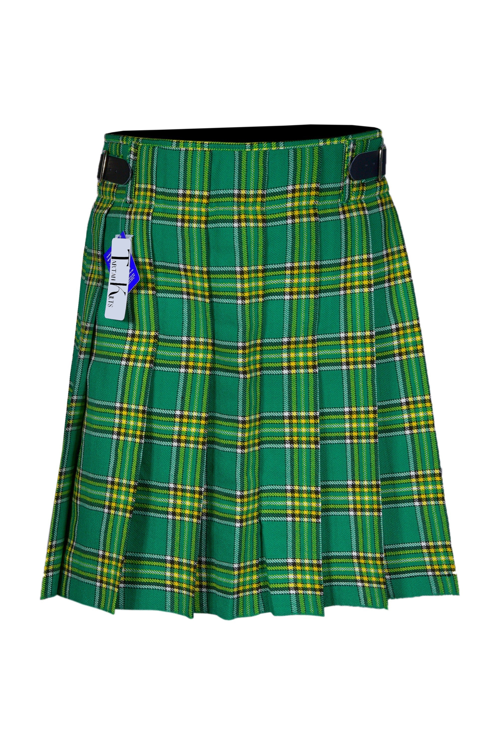 Authentic Scottish Men's Tartan Kilts - Highland Light Weight Value Kilt Embrace Your Heritage with Comfort Irish Heritage Tartan Kilt