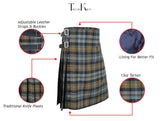 5 yard Gordon Weathered Tartan Kilt fabric