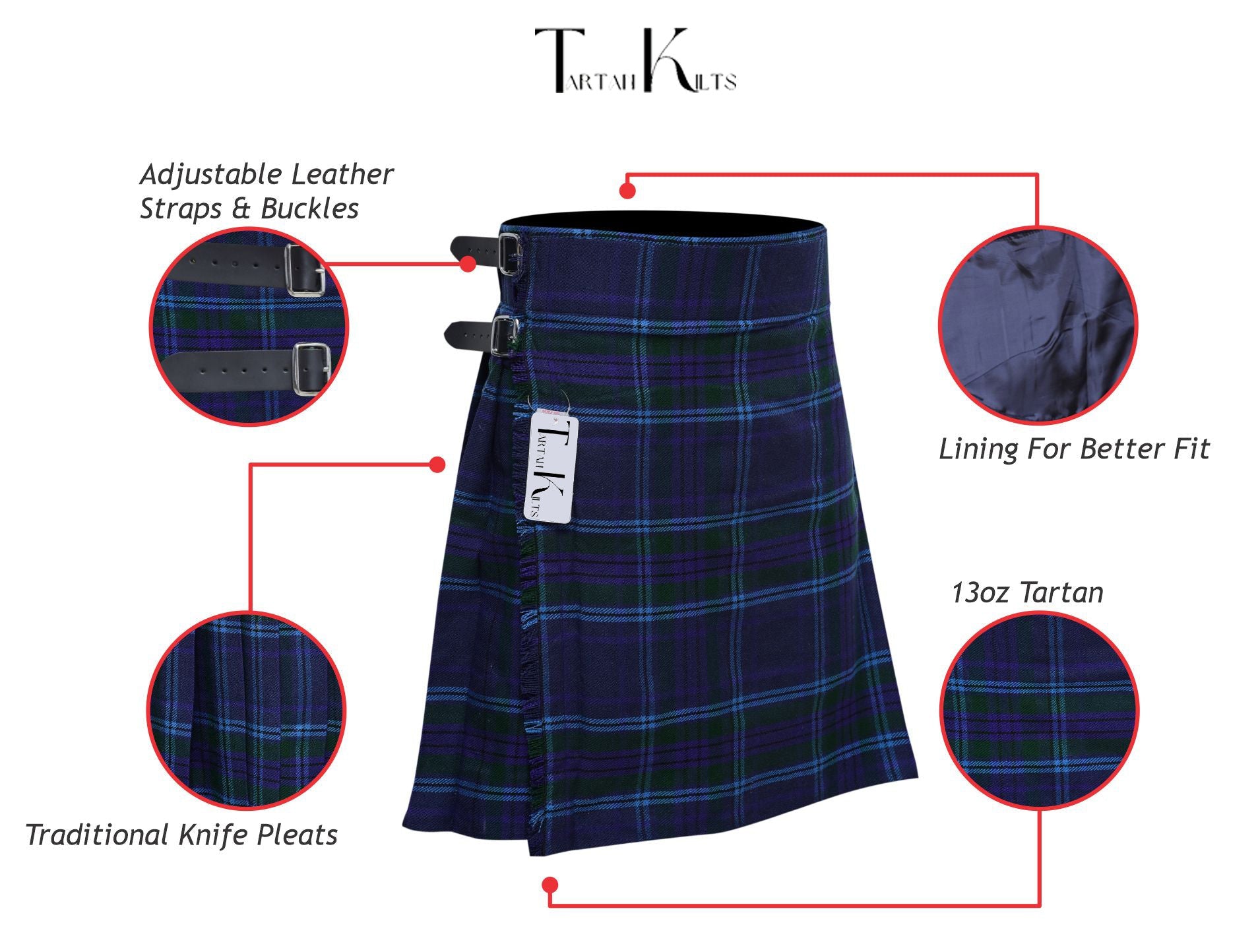 Spirit of Scotland Tartan Kilt