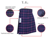 5 Yard Masonic Tartan Kilt fabirc