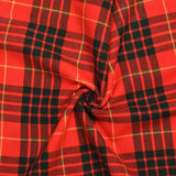 Scottish 13oz Tartan Plaid Fabric By The Yard - Cameron Tartan