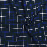 Scottish 16oz Tartan Plaid Fabric By The Yard - Blue Douglas Tartan