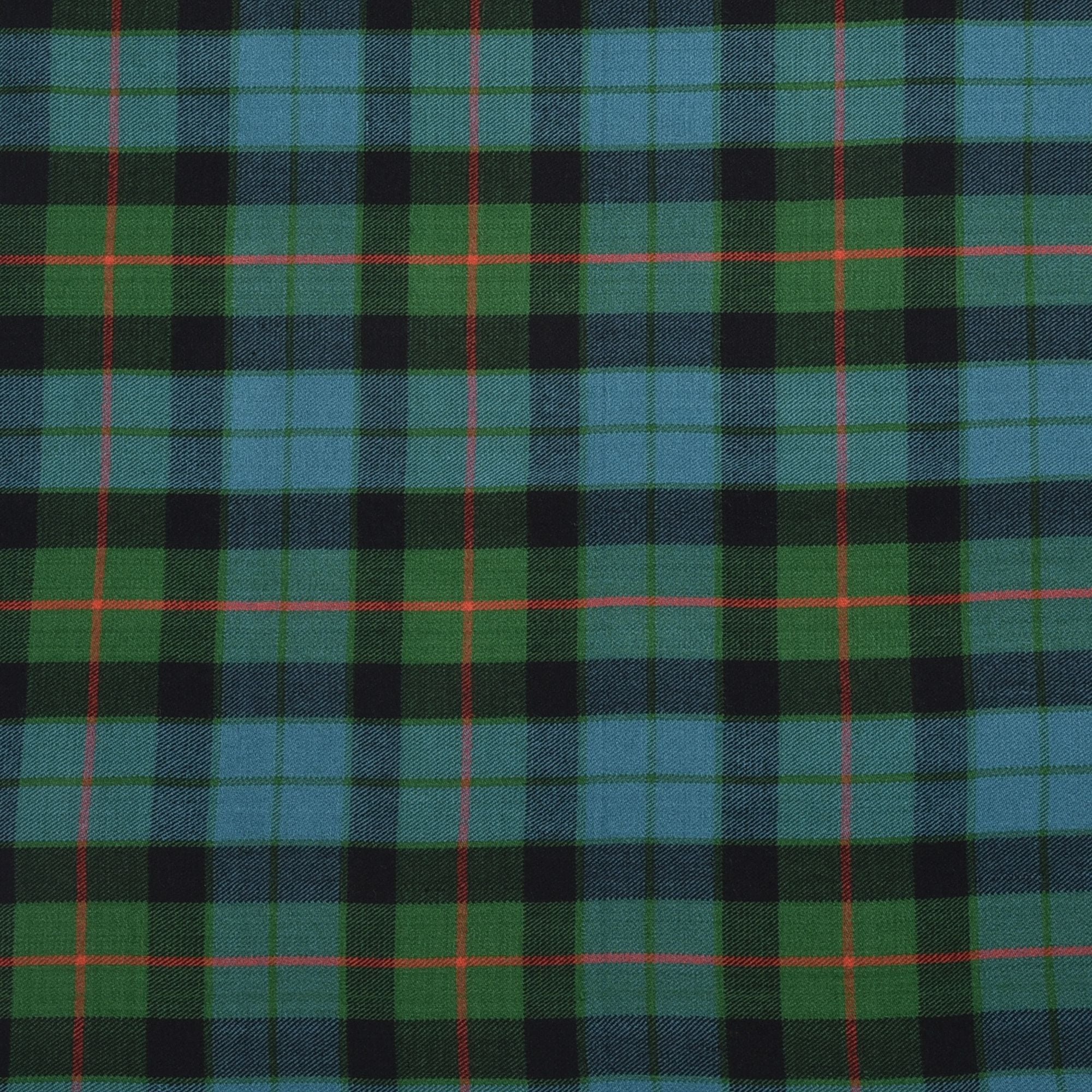 Scottish 16oz Tartan Plaid Fabric By The Yard - Gunn Ancient Tartan