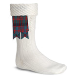 Scottish Tartan Kilt Flashes with Elastic Adjusters Macdonald Ancient