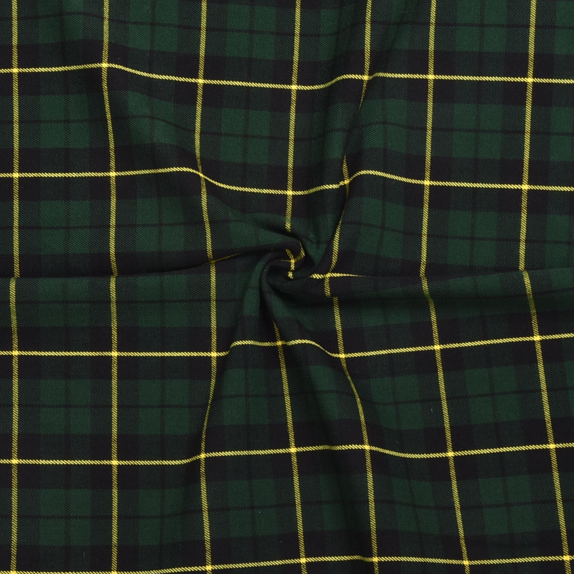 Scottish 16oz Tartan Plaid Fabric By The Yard - Wallace Hunting Tartan