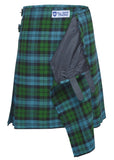 Men's 8 Yard Kilt for Men, Men's Deluxe Kilt, Scottish Tartan Kilt, Highland Wedding Kilt, Campbell Ancient Kilt