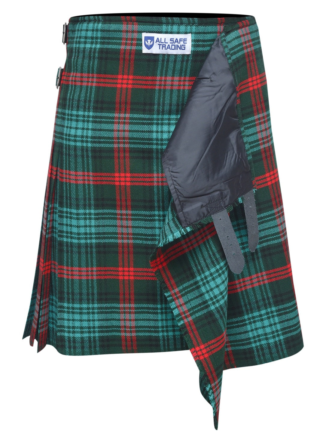 Men's 8 Yard Kilt for Men, Men's Deluxe Kilt, Scottish Tartan Kilt, Highland Wedding Kilt, Ross Hunting Kilt