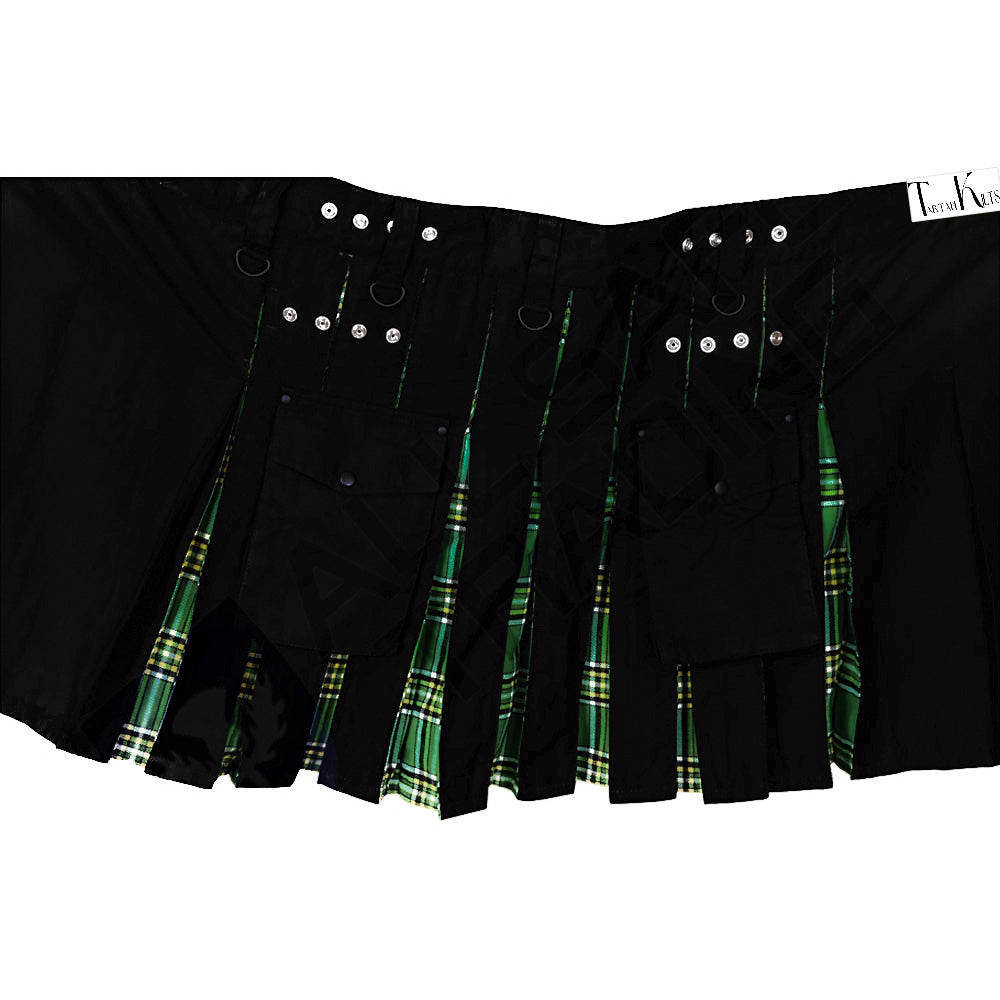 Men’s Irish Heritage Tartan Hybrid Utility Kilt