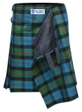 Men's 8 Yard Kilt for Men, Men's Deluxe Kilt, Scottish Tartan Kilt, Highland Wedding Kilt, Gunn Ancient Kilt