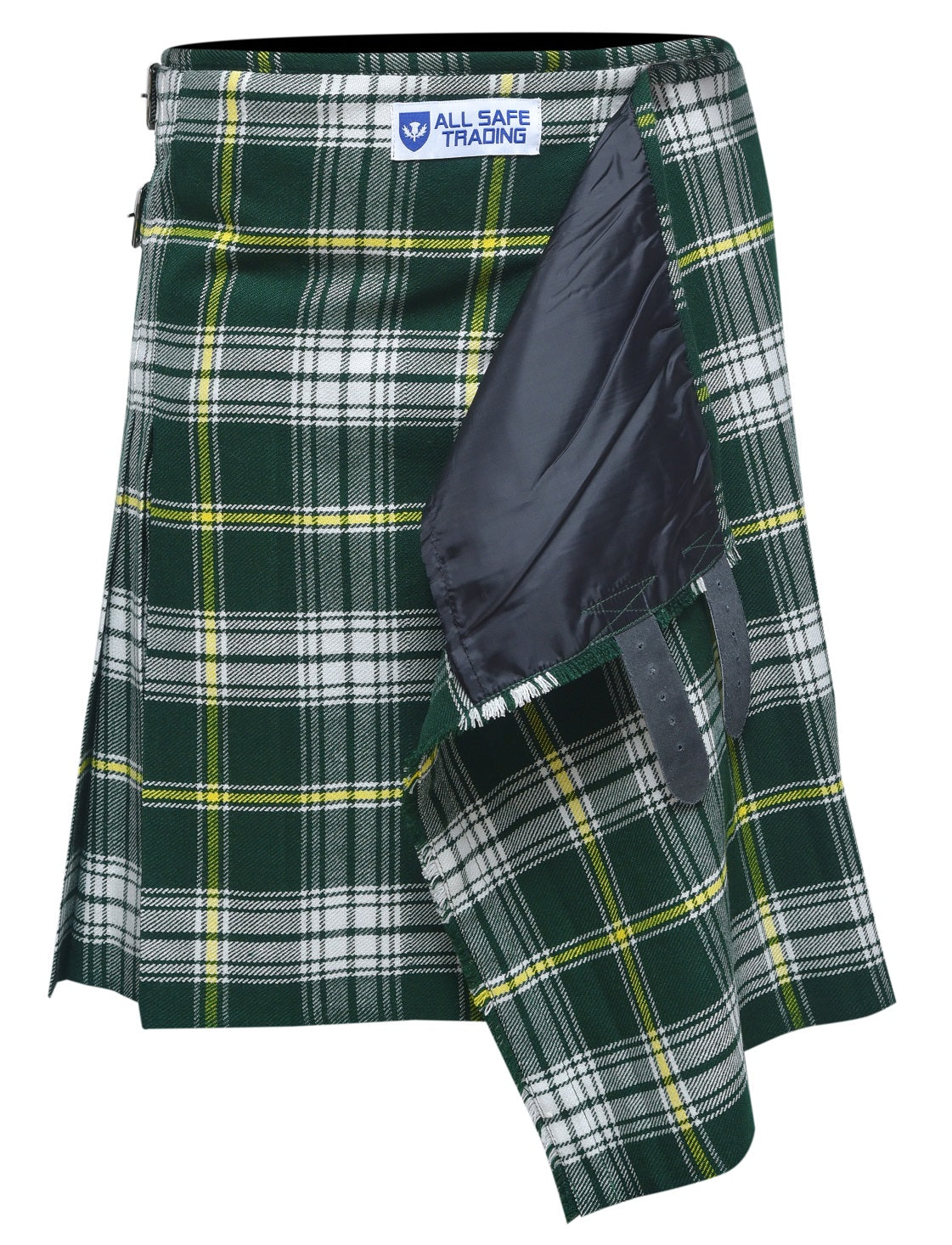 Men's 8 Yard Kilt for Men, Men's Deluxe Kilt, Scottish Tartan Kilt, Highland Wedding Kilt, St. Patrick Kilt