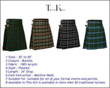 5 Yard Wallace Tartan Kilt